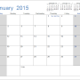 Table Schedule Calendars