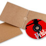 Cardboard 4 Panel CD Packing